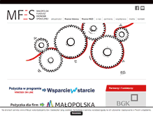 Tablet Screenshot of mfes.pl